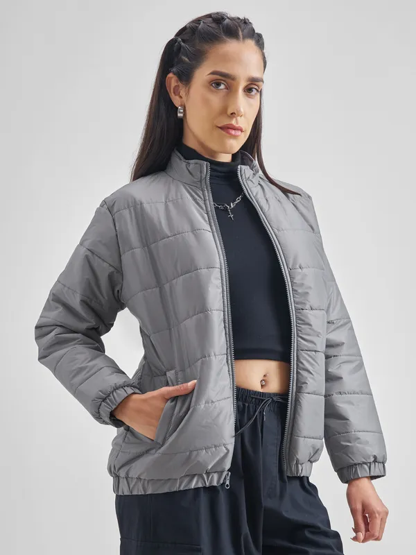 Women Solid Jackets