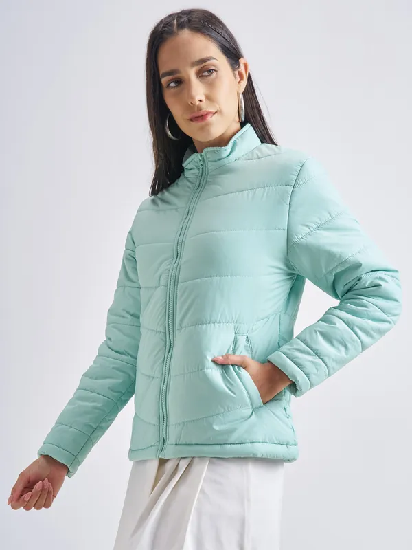 Women Solid Jacket