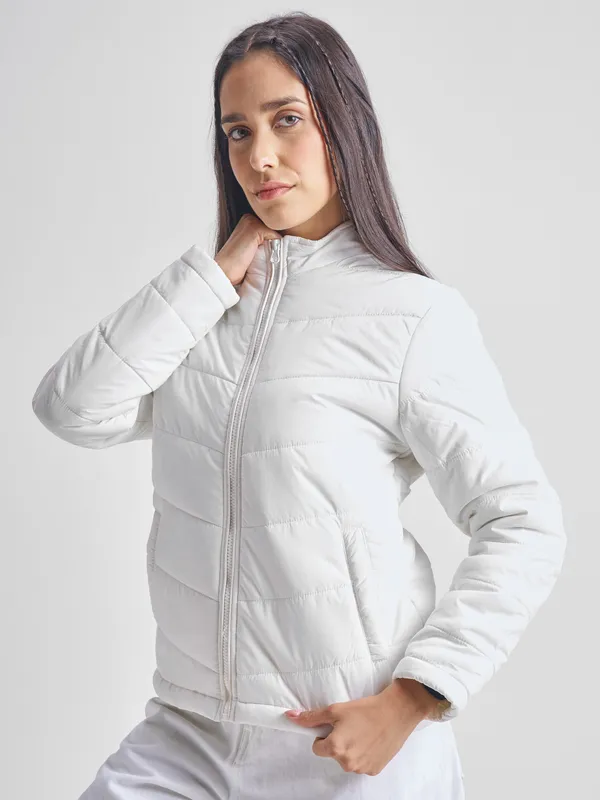 Women Solid Jacket