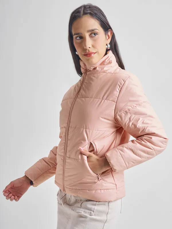Women Solid Jacket