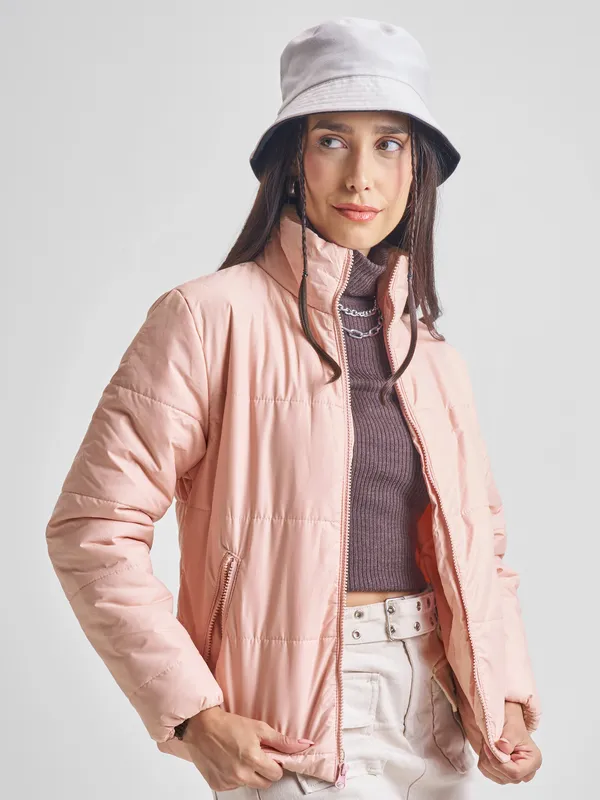 Women Solid Jacket