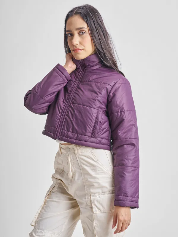 Women Solid Jackets