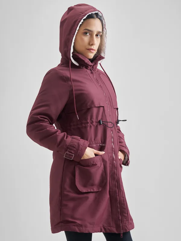 Women Solid Jacket