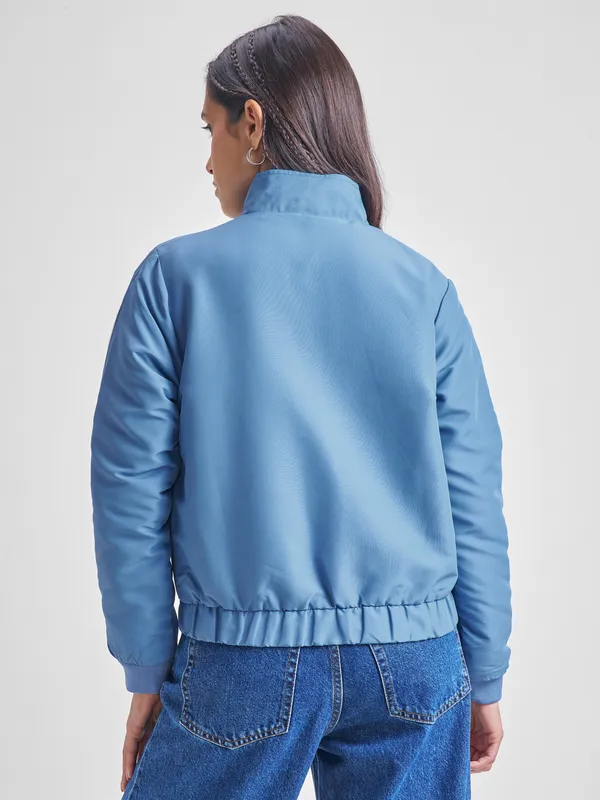 Women Colourblocked Jacket