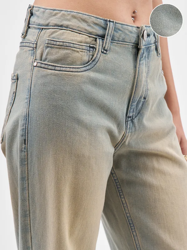 Street By Tokyo Talkies Women Blue Straight Fit Jeans