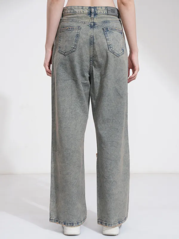 Tokyo Talkies Women Blue Flared Stretchable Jeans