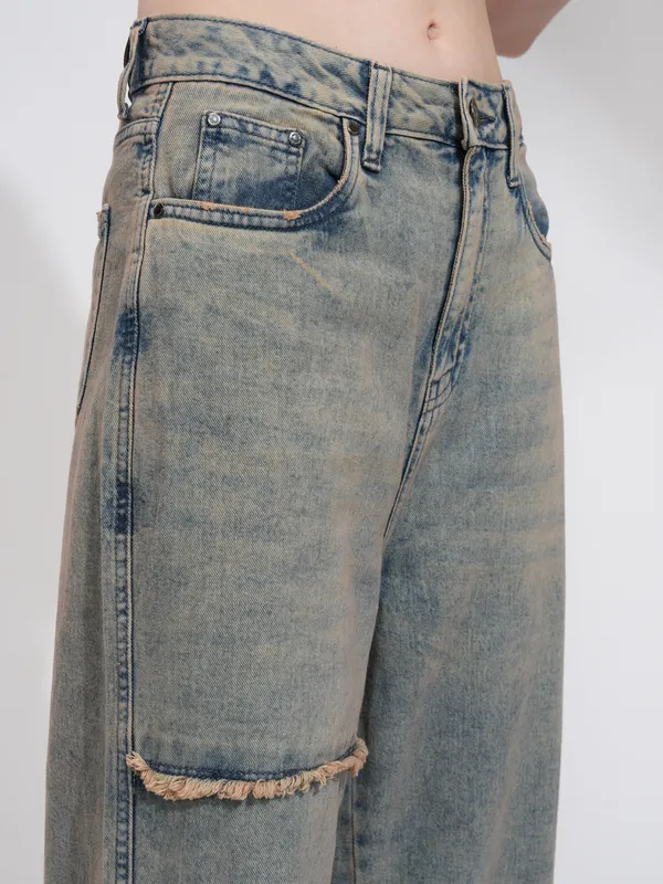 Tokyo Talkies Women Blue Flared Stretchable Jeans