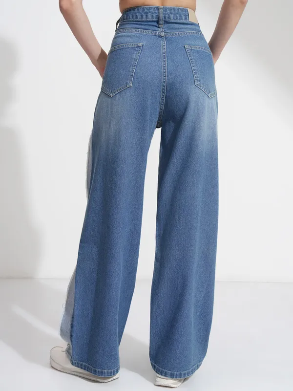 Tokyo Talkies Women Blue Regular Fit Stretchable Jeans