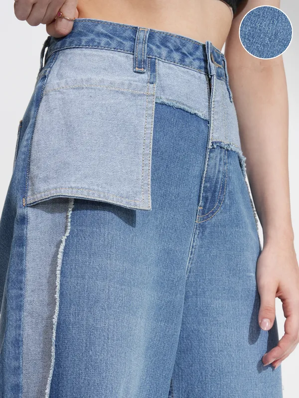 Tokyo Talkies Women Blue Regular Fit Stretchable Jeans