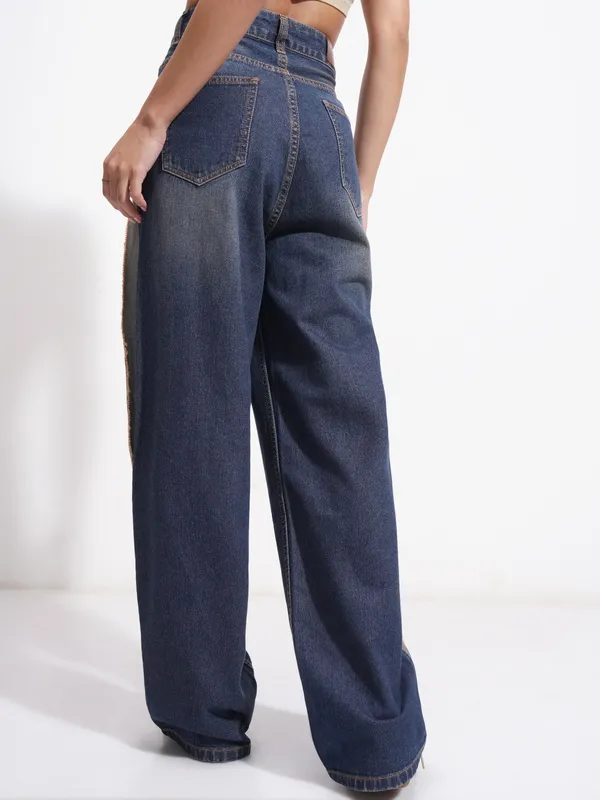 Tokyo Talkies Women Blue Regular Fit Stretchable Jeans