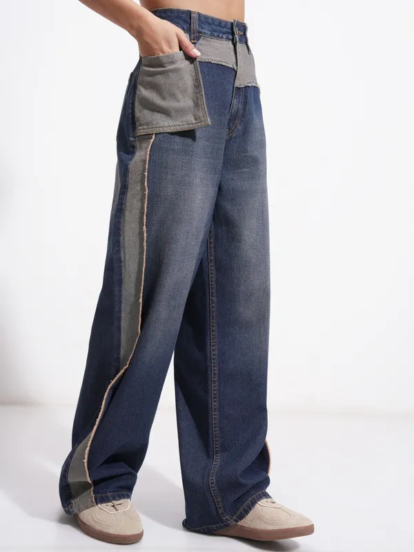 Tokyo Talkies Women Blue Regular Fit Stretchable Jeans