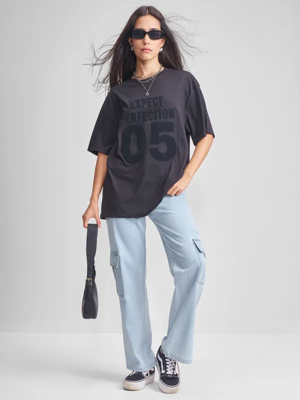 Tokyo Talkies Women Blue Flared Jeans