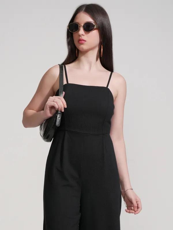 Solid Regular Fit Jumpsuit
