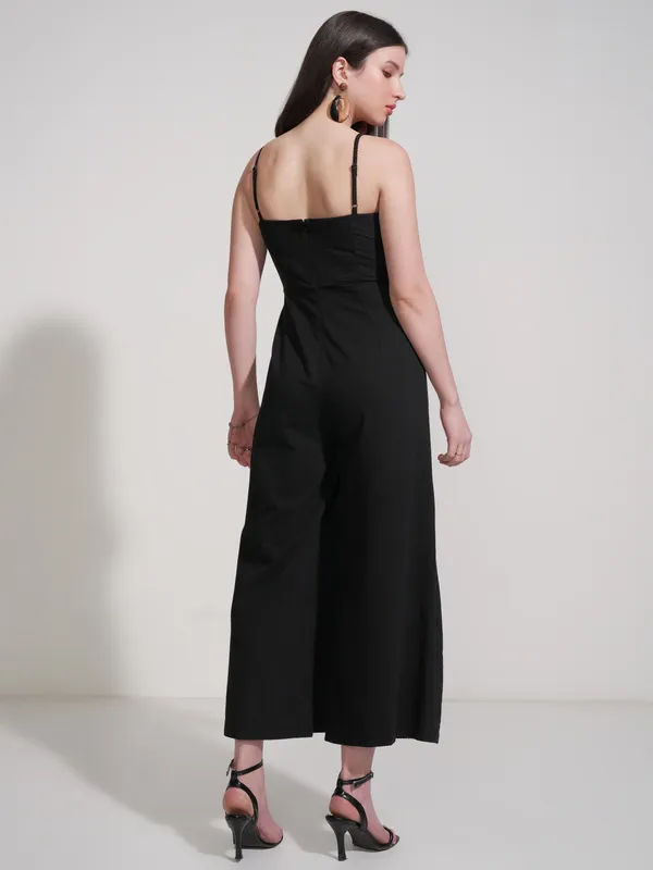 Solid Regular Fit Jumpsuit