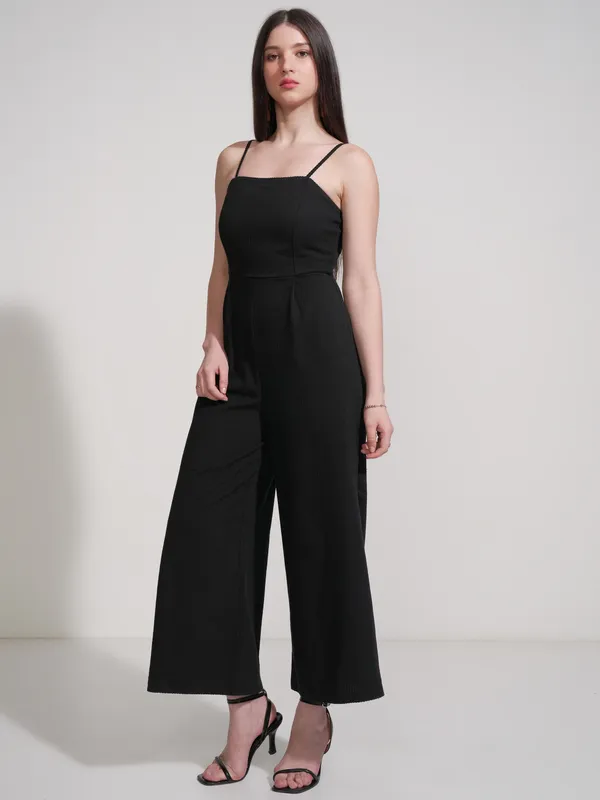 Solid Regular Fit Jumpsuit