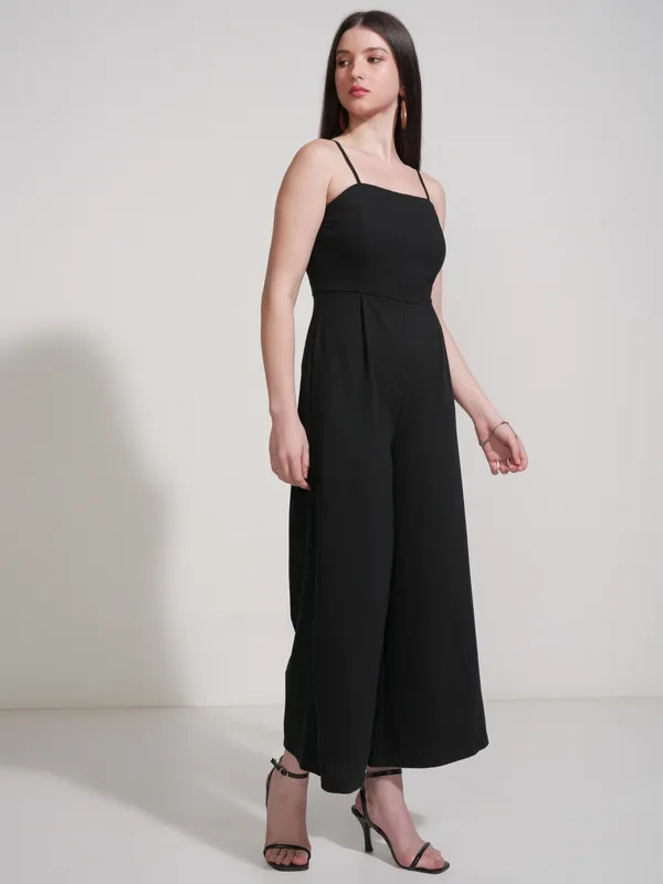 Solid Regular Fit Jumpsuit