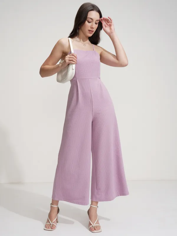 Solid Regular Fit Jumpsuit