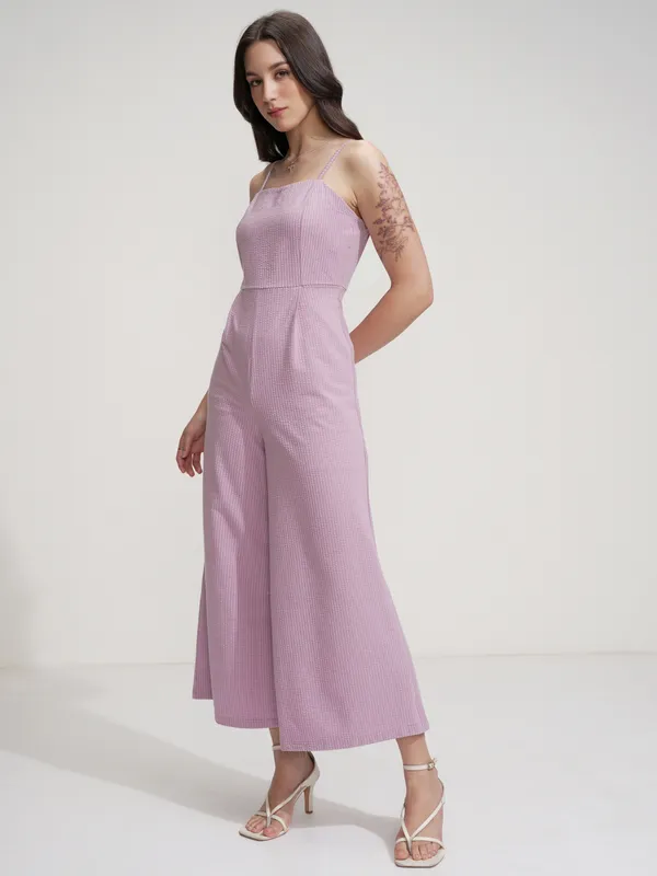 Solid Regular Fit Jumpsuit