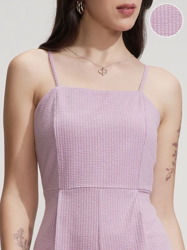 Solid Regular Fit Jumpsuit