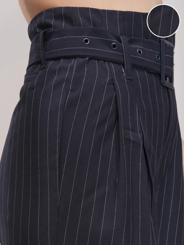 Solid Regular Fit Casual Trouser
