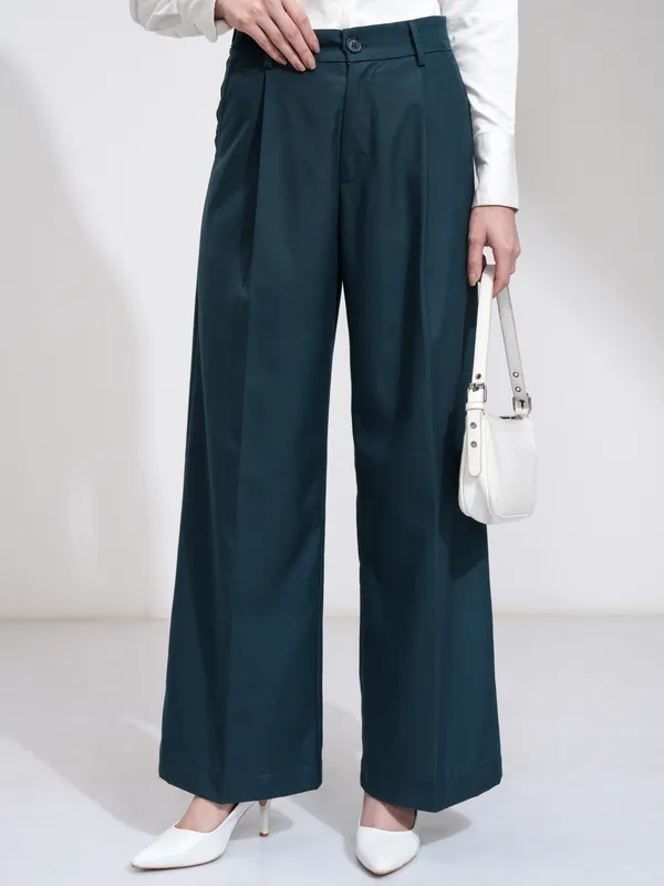 Women Straight Fit Formal Trouser