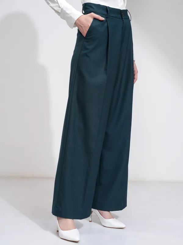 Women Straight Fit Formal Trouser