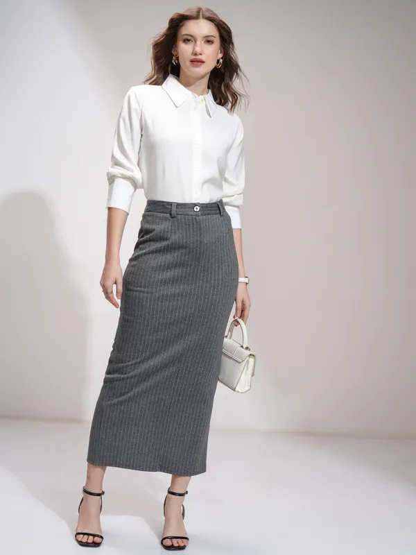 Women Solid Casual Shirt