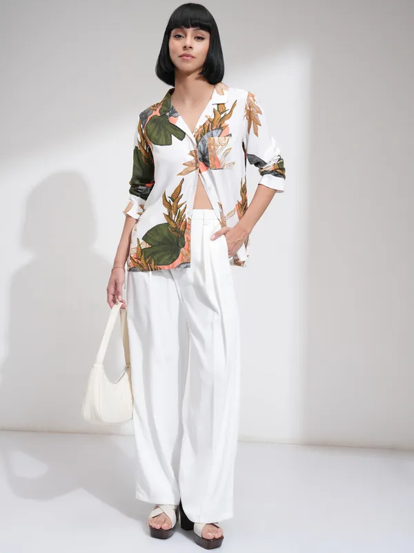 Women Printed Casual Shirt