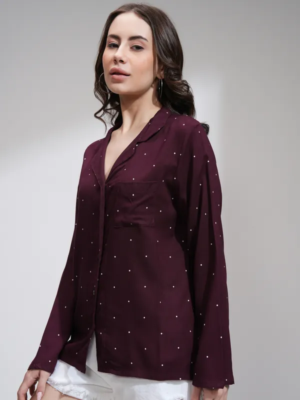 Women Printed Casual Shirt