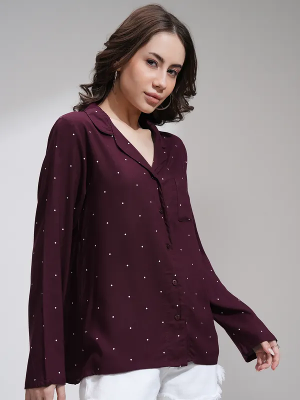 Women Printed Casual Shirt