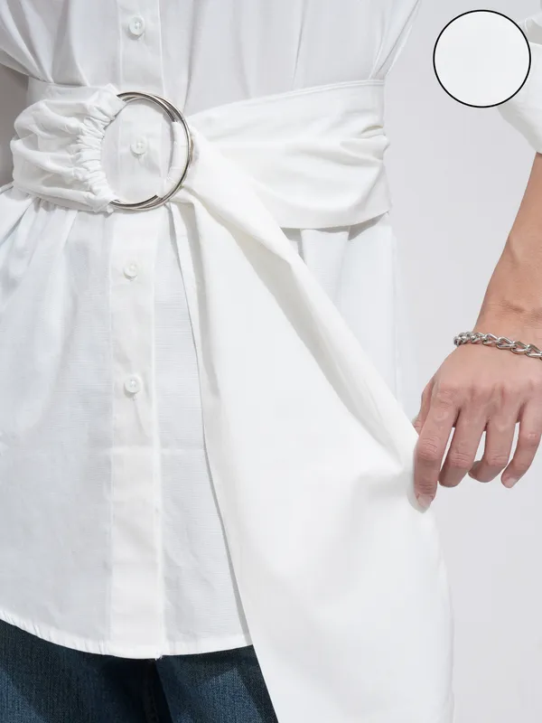 Women Solid Casual Shirt