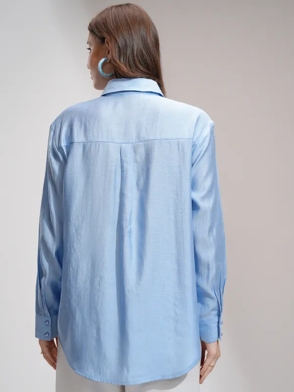 Women Solid Casual Shirt