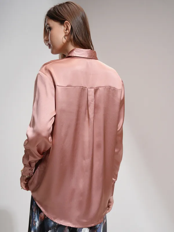 Women Solid Casual Shirt