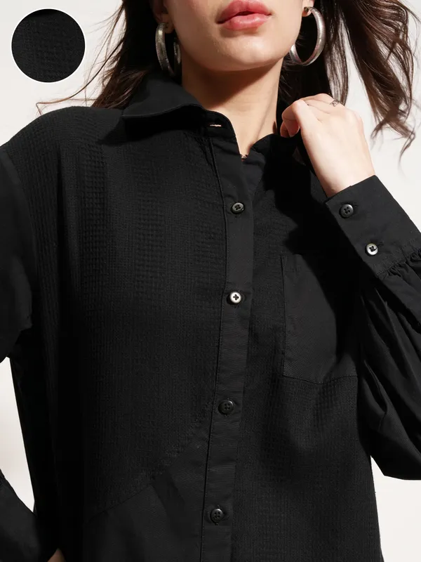Women Solid Casual Shirt