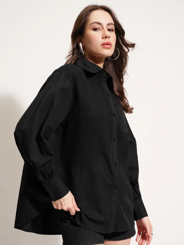 Women Solid Casual Shirt