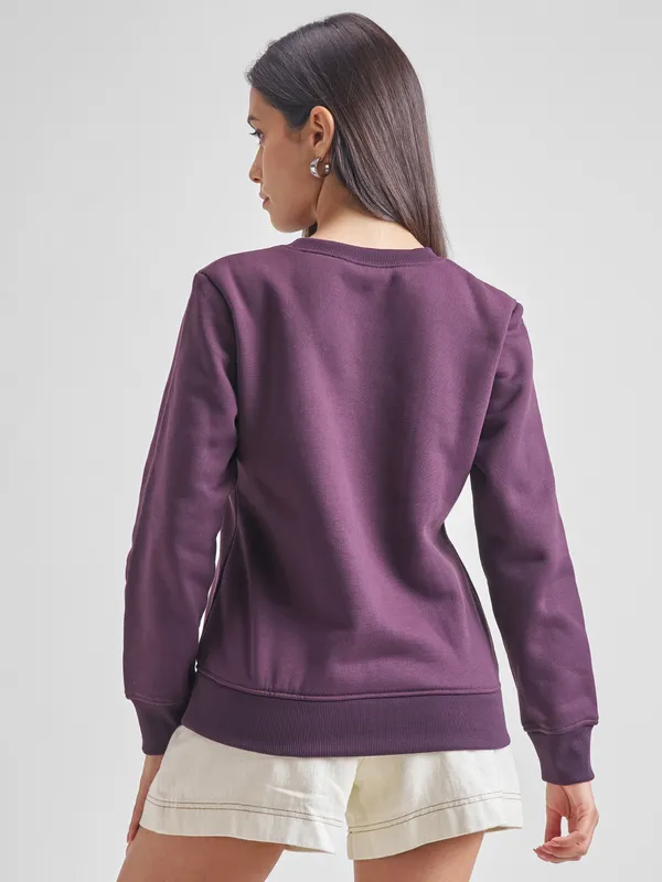 Women Solid Sweatshirts