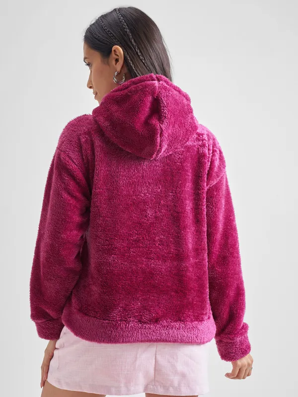 Women Solid Sweatshirt