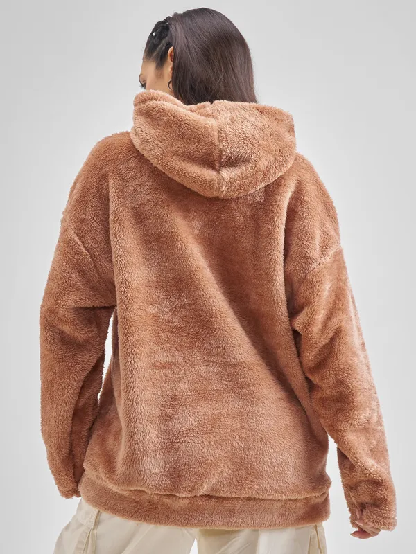 Women Solid Sweatshirt