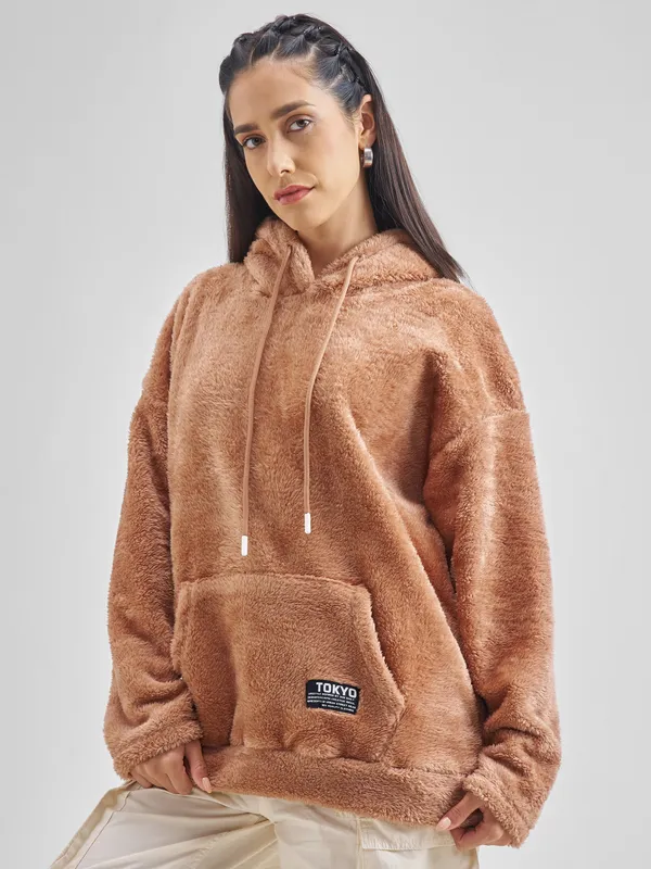 Women Solid Sweatshirt