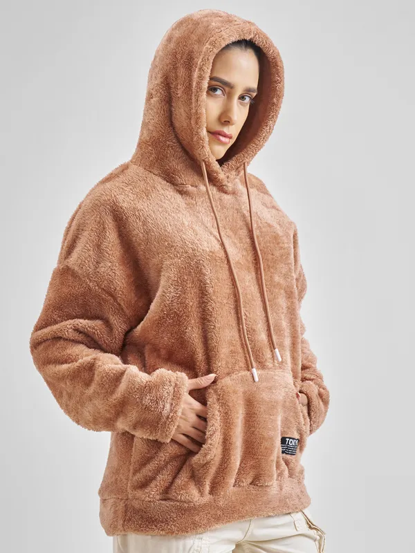 Women Solid Sweatshirt