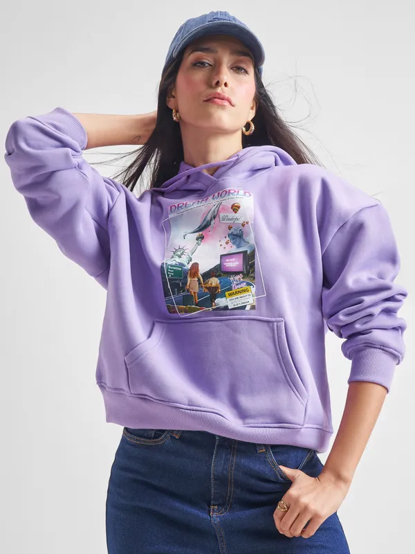 Women Printed Sweatshirt