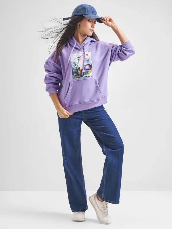 Women Printed Sweatshirt