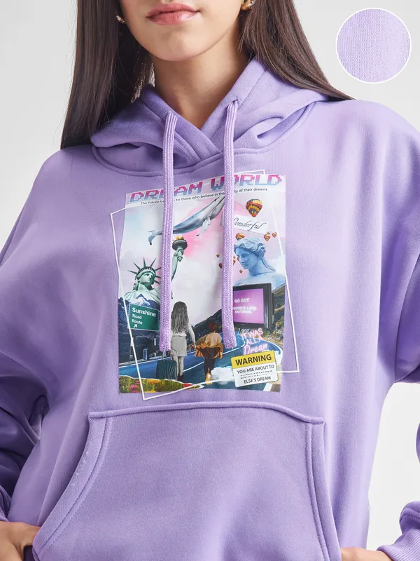 Women Printed Sweatshirt