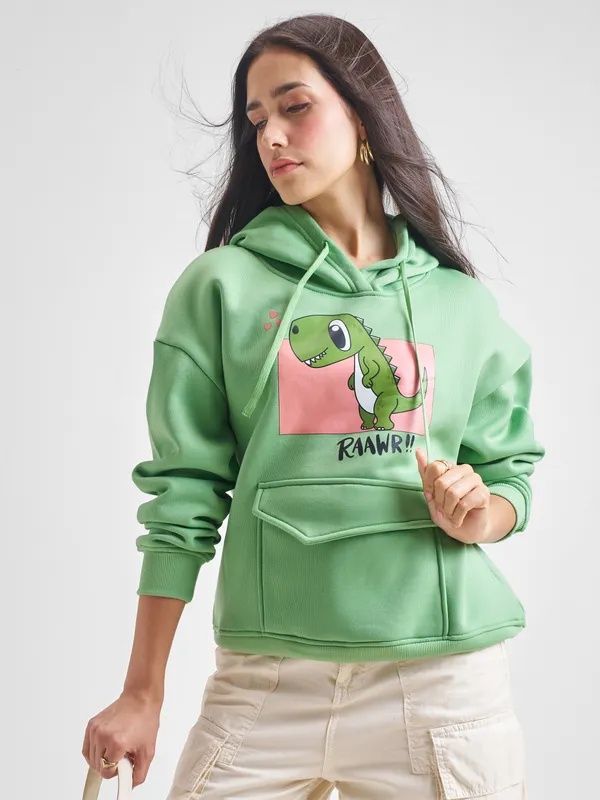 Women Printed Sweatshirt