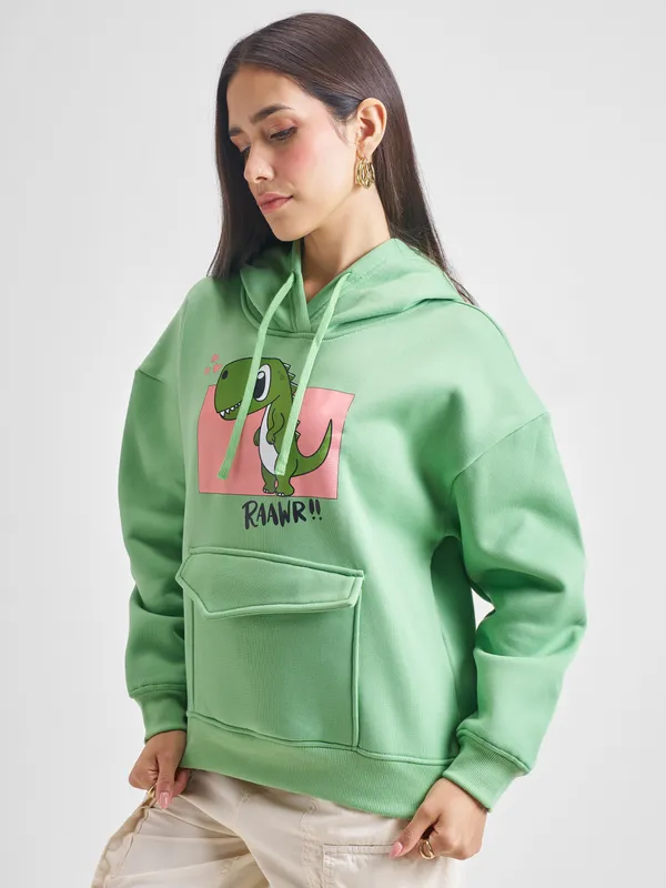 Women Printed Sweatshirt