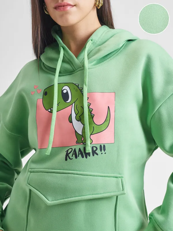 Women Printed Sweatshirt
