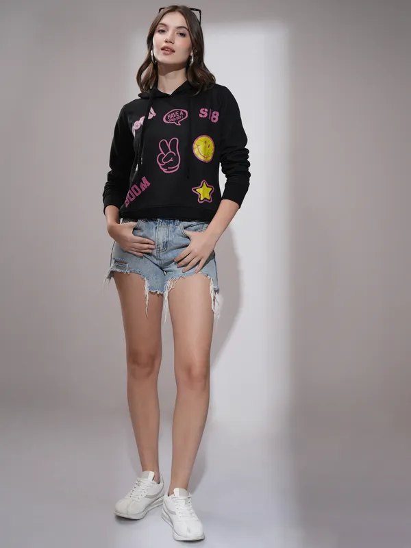 Women Printed Sweatshirt
