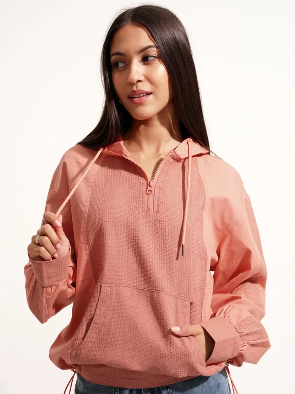 Women Solid Sweatshirt