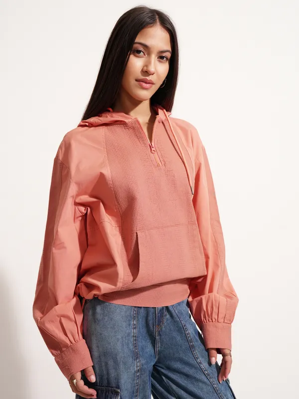 Women Solid Sweatshirt