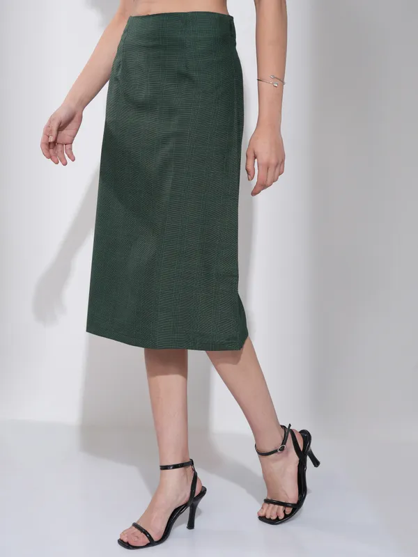 A-Line Midi Skirt